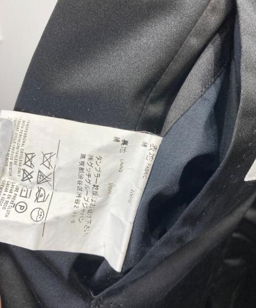 Yves Saint Laurent（イヴサンローラン）Yves Saint Laurent (イヴサンローラン) ベロアタキシードジャケット ブラック サイズ:50の古着・服飾アイテム