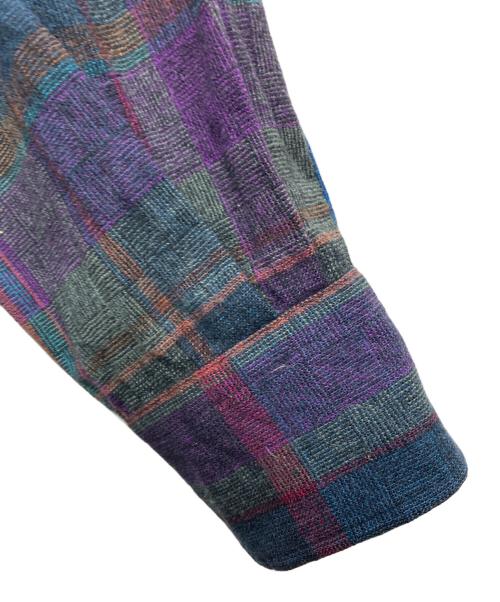 PENDLETON（ペンドルトン）PENDLETON (ペンドルトン) ウエスタンチェックシャツ パープル サイズ:Mの古着・服飾アイテム