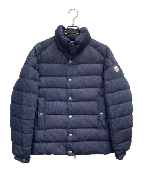 MONCLER（モンクレール）MONCLER (モンクレール) BREVAL/デニムダウンジャケット インディゴ サイズ:1の古着・服飾アイテム