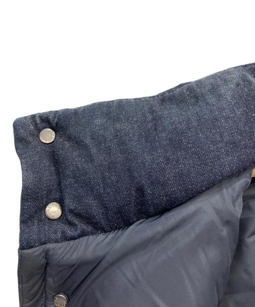 MONCLER（モンクレール）MONCLER (モンクレール) BREVAL/デニムダウンジャケット インディゴ サイズ:1の古着・服飾アイテム