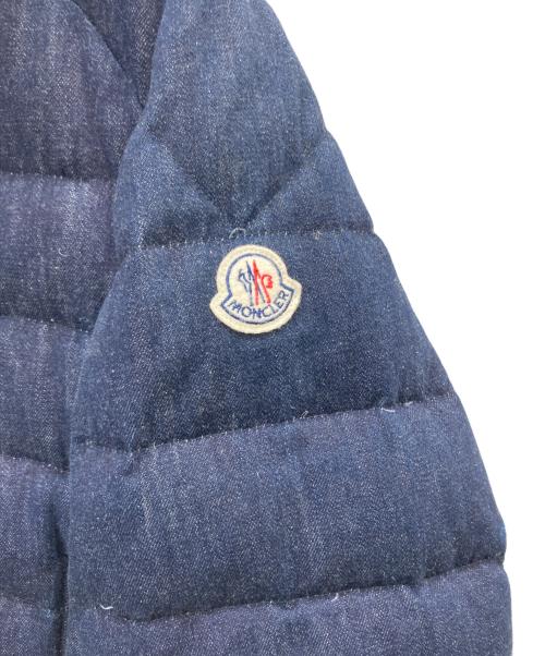 MONCLER（モンクレール）MONCLER (モンクレール) BREVAL/デニムダウンジャケット インディゴ サイズ:1の古着・服飾アイテム