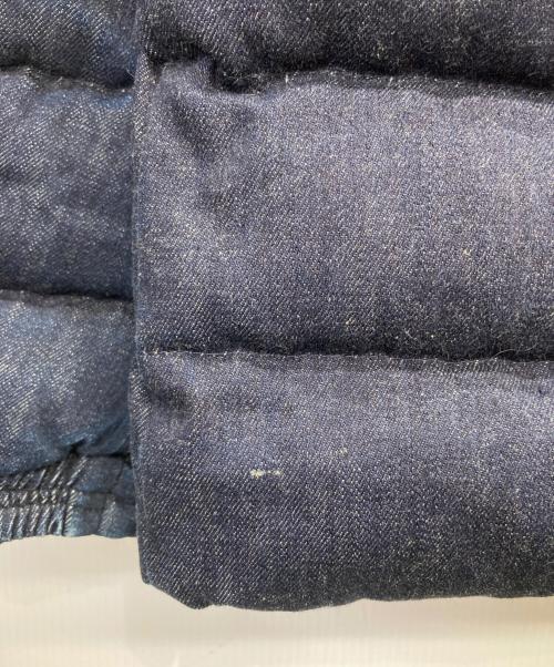 MONCLER（モンクレール）MONCLER (モンクレール) BREVAL/デニムダウンジャケット インディゴ サイズ:1の古着・服飾アイテム