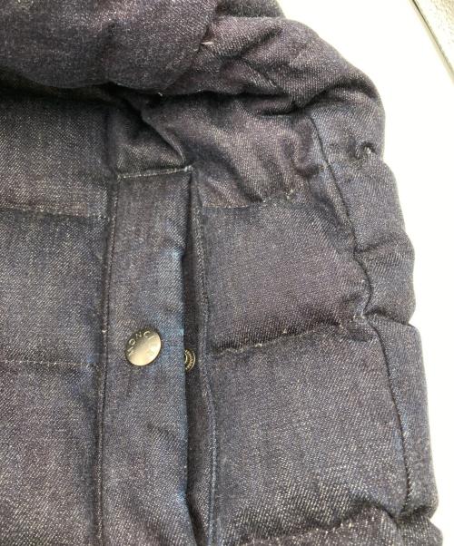 MONCLER（モンクレール）MONCLER (モンクレール) BREVAL/デニムダウンジャケット インディゴ サイズ:1の古着・服飾アイテム