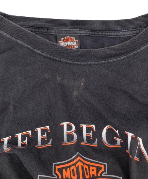 HARLEY-DAVIDSON（ハーレーダビッドソン）HARLEY-DAVIDSON (ハーレーダビッドソン) Tシャツ ブラック サイズ:4XLの古着・服飾アイテム