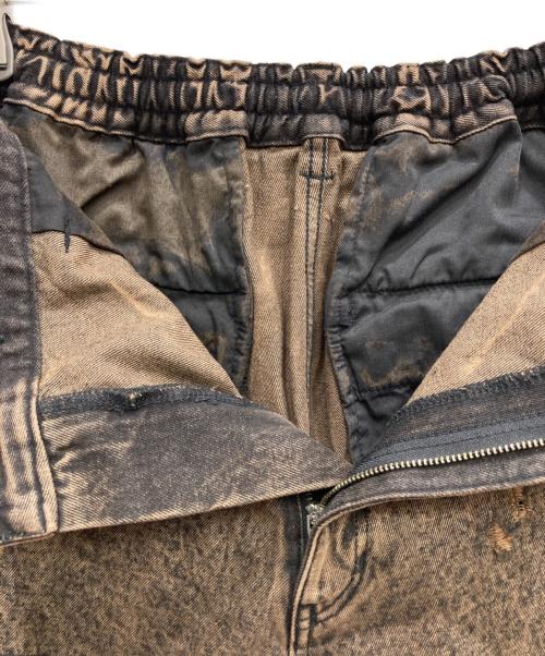 MAISON SPECIAL（メゾンスペシャル）MAISON SPECIAL (メゾンスペシャル) Destroy Denim Prime-Wide Pants/デストロイデニムプライムワイドパンツ ダークブラウン サイズ:1の古着・服飾アイテム