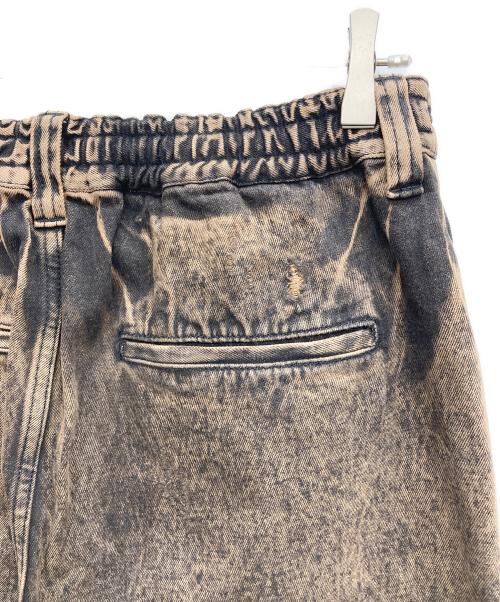 MAISON SPECIAL（メゾンスペシャル）MAISON SPECIAL (メゾンスペシャル) Destroy Denim Prime-Wide Pants/デストロイデニムプライムワイドパンツ ダークブラウン サイズ:1の古着・服飾アイテム