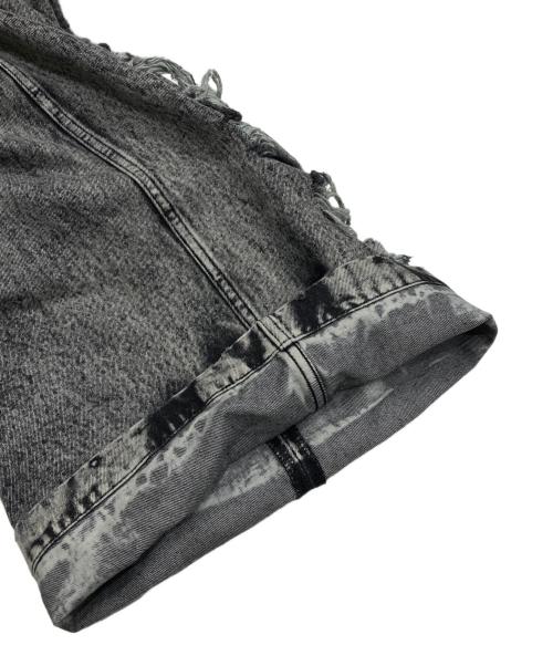 MAISON SPECIAL（メゾンスペシャル）MAISON SPECIAL (メゾンスペシャル) Destroy Denim Prime-Wide Pants/デストロイデニムプライムワイドパンツ ブラック サイズ:1の古着・服飾アイテム