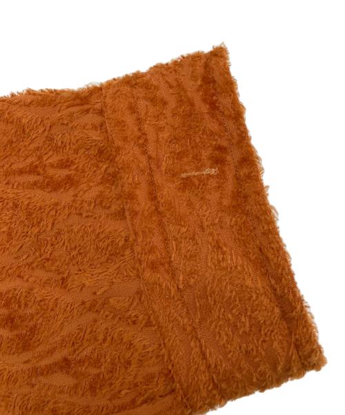 MAISON SPECIAL（メゾンスペシャル）MAISON SPECIAL (メゾンスペシャル) カットオフシャイニーリーフジャガードプライムシャツ オレンジ サイズ:01の古着・服飾アイテム