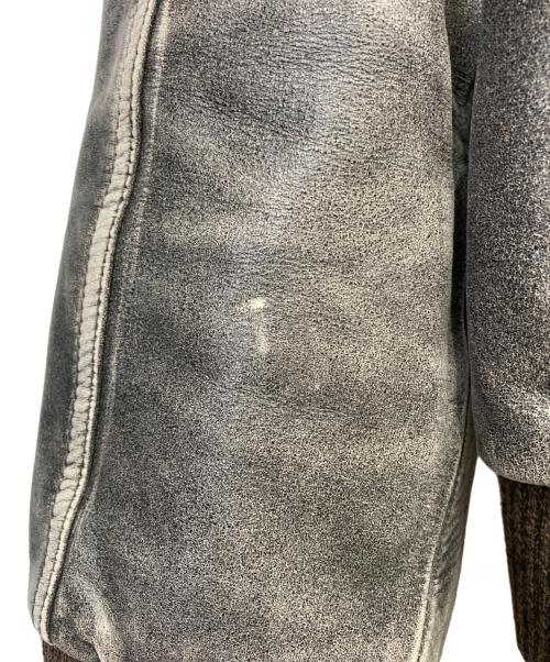 TANNERS AVENUE（タンナーズアヴェニュー）TANNERS AVENUE (タンナーズアヴェニュー) レザージャケット グレー サイズ:Lの古着・服飾アイテム