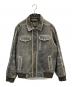 TANNERS AVENUE（タンナーズアヴェニュー）の古着「レザージャケット」｜グレー