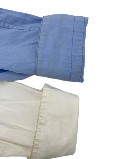 MARNI（マルニ）MARNI (マルニ) ドッキングシャツ ブルー×ホワイト サイズ:36の古着・服飾アイテム