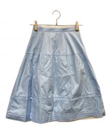 MARNI（マルニ）の古着「ひざ丈切替スカート」｜ブルー
