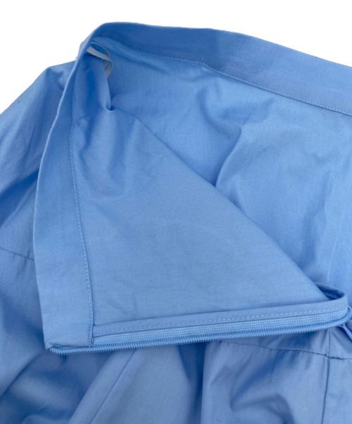 MARNI（マルニ）MARNI (マルニ) ひざ丈切替スカート ブルー サイズ:36の古着・服飾アイテム