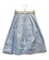 MARNI（マルニ）の古着「ひざ丈切替スカート」｜ブルー