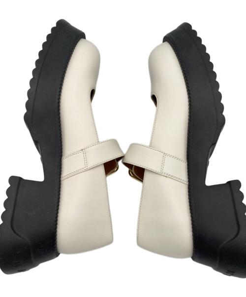 MARNI（マルニ）MARNI (マルニ) メリージェーン厚底シューズ アイボリー サイズ:37の古着・服飾アイテム