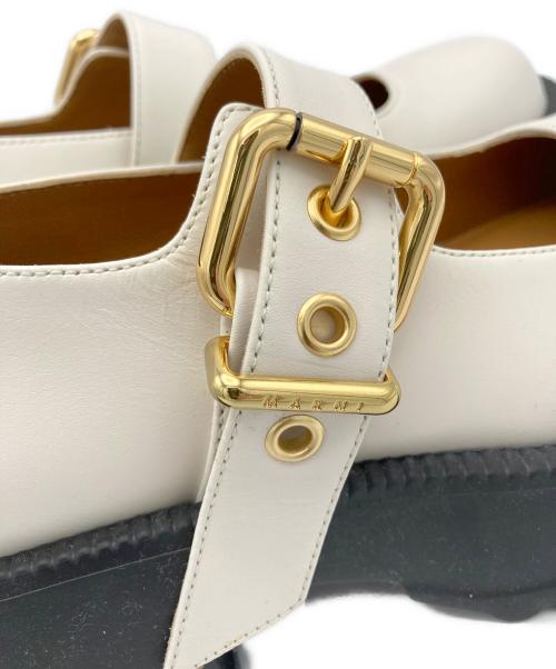 MARNI（マルニ）MARNI (マルニ) メリージェーン厚底シューズ アイボリー サイズ:37の古着・服飾アイテム