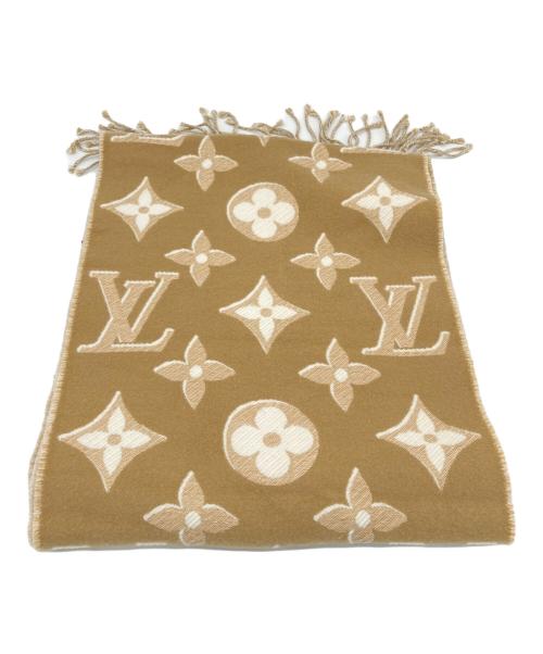 LOUIS VUITTON（ルイ ヴィトン）LOUIS VUITTON (ルイ ヴィトン) LVエセンシャル シャイン/マフラー ベージュ サイズ:表記なしの古着・服飾アイテム