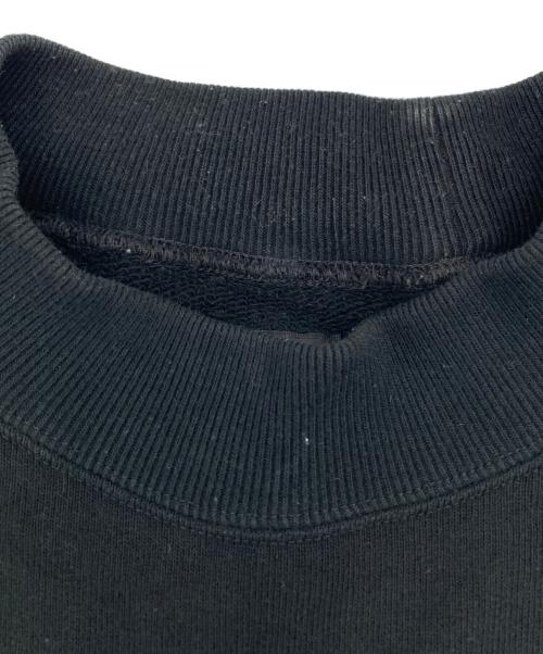 Needles（ニードルズ）Needles (ニードルズ) Mock Neck PO- Sweat（モックネック プルオーバースウェット） ブラック サイズ:Sの古着・服飾アイテム