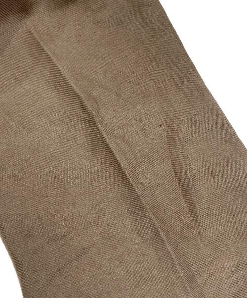 DEUXIEME CLASSE（ドゥーズィエム クラス）DEUXIEME CLASSE (ドゥーズィエム クラス) リネンフレアパンツ ブラウン サイズ:XS(34)の古着・服飾アイテム