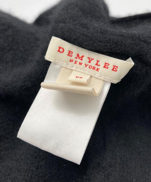 DEMYLEE（デミリー）DEMYLEE (デミリー) カシミヤニットジャケット ブラック サイズ:XSの古着・服飾アイテム