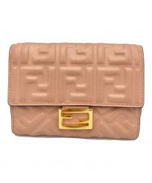 FENDI（フェンディ）の古着「ミディアムウォレット」｜ピンク