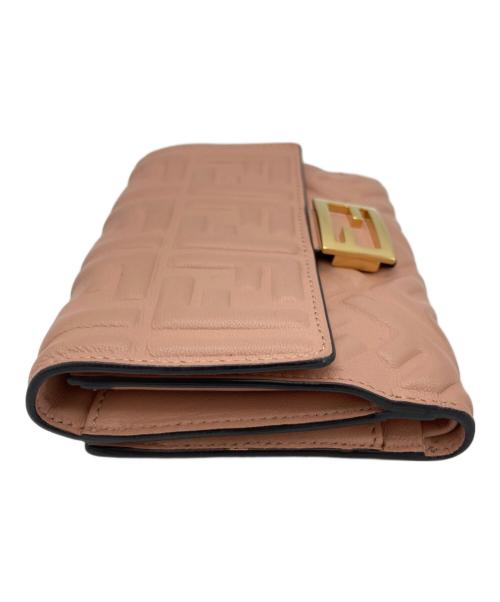 FENDI（フェンディ）FENDI (フェンディ) ミディアムウォレット ピンク サイズ:表記なしの古着・服飾アイテム