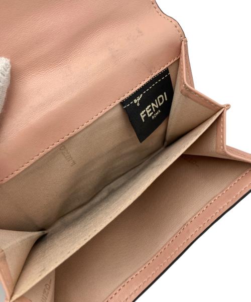 FENDI（フェンディ）FENDI (フェンディ) ミディアムウォレット ピンク サイズ:表記なしの古着・服飾アイテム