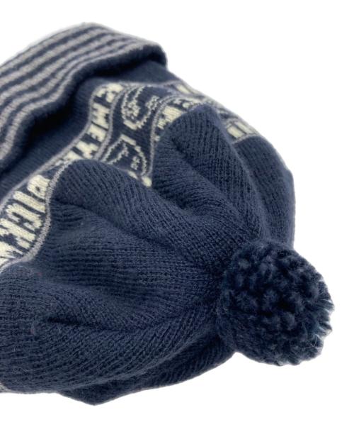 Hysteric Glamour（ヒステリックグラマー）Hysteric Glamour (ヒステリックグラマー) Kurt Cobain (カートコバーン) ニット帽 ネイビー サイズ:FREEの古着・服飾アイテム