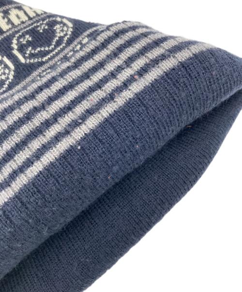 Hysteric Glamour（ヒステリックグラマー）Hysteric Glamour (ヒステリックグラマー) Kurt Cobain (カートコバーン) ニット帽 ネイビー サイズ:FREEの古着・服飾アイテム