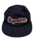 SUPREME (シュプリーム) GONZ LOGO 6-PANEL CAP ネイビー：6000円
