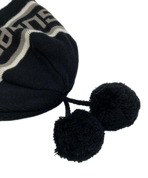 SUPREME（シュプリーム）SUPREME (シュプリーム) Earflap Beanie ブラックの古着・服飾アイテム
