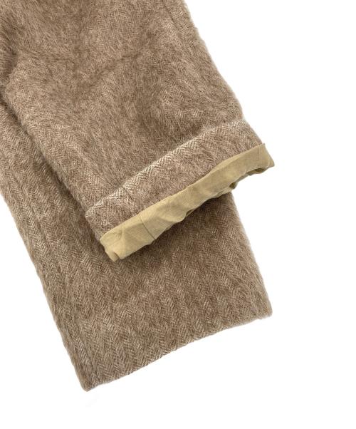 ATON（エイトン）ATON (エイトン) TOMORROW LAND (トゥモローランド) アルパカウールロングコート キャメル サイズ:Sの古着・服飾アイテム