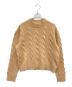POLO RALPH LAUREN（ポロ・ラルフローレン）の古着「ウールカシミヤケーブルニット」｜キャメル