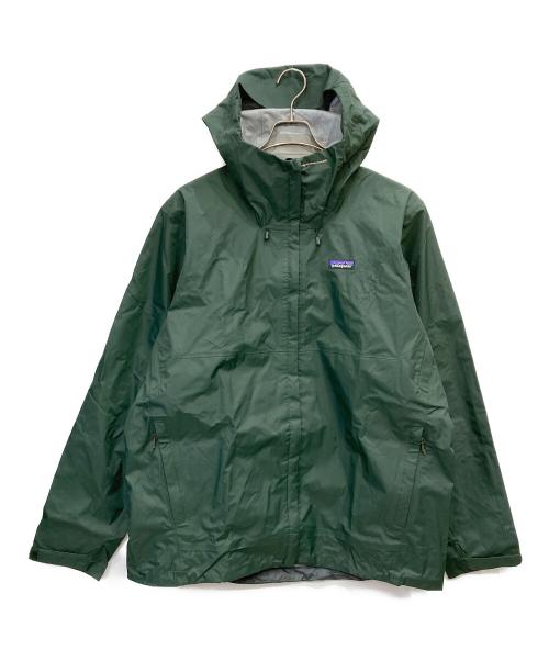 Patagonia（パタゴニア）Patagonia (パタゴニア) トレントシェル3Lレインジャケット グリーン サイズ:XLの古着・服飾アイテム