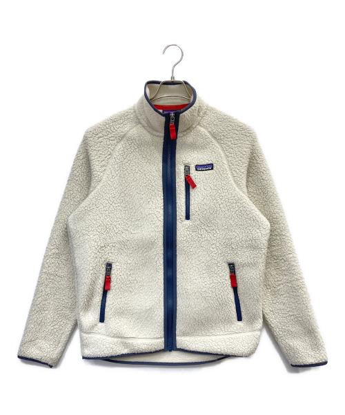 Patagonia（パタゴニア）Patagonia (パタゴニア) RETRO PILE JACKET/レトロパイルジャケット ホワイト サイズ:Mの古着・服飾アイテム