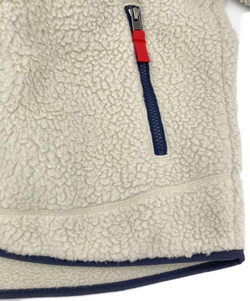 Patagonia（パタゴニア）Patagonia (パタゴニア) RETRO PILE JACKET/レトロパイルジャケット ホワイト サイズ:Mの古着・服飾アイテム