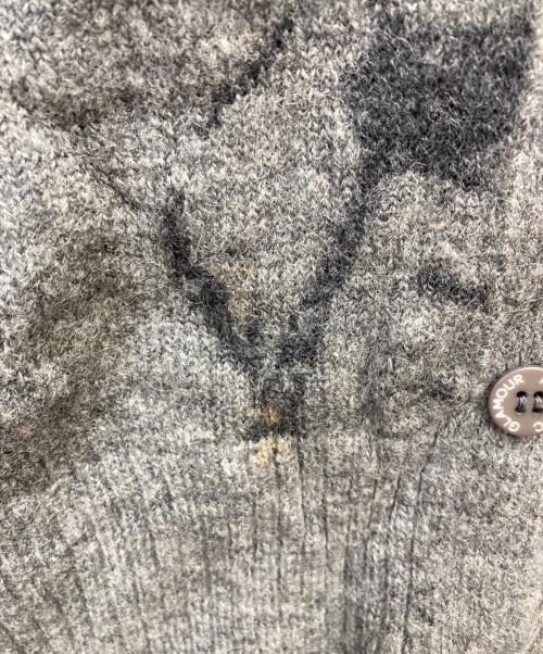 Hysteric Glamour（ヒステリックグラマー）Hysteric Glamour (ヒステリックグラマー) ヒスガールプリントカーディガン グレー サイズ:FREEの古着・服飾アイテム