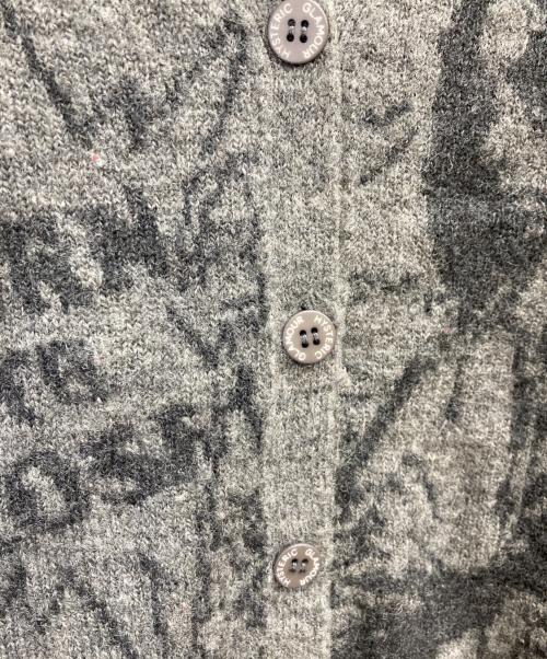 Hysteric Glamour（ヒステリックグラマー）Hysteric Glamour (ヒステリックグラマー) ヒスガールプリントカーディガン グレー サイズ:FREEの古着・服飾アイテム
