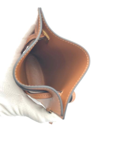 LOEWE（ロエベ）LOEWE (ロエベ) DICE POCKET/ダイスポケット/ ショルダーバッグ ブラウン サイズ:表示なしの古着・服飾アイテム