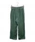 Chaos (カオス) レーヨンシルクベロアパンツ グリーン サイズ:S 未使用品：6000円