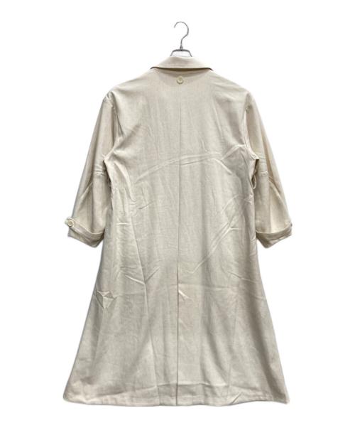 Eaphi（エフィ）Eaphi (エフィ) ASYMMETRY CAPE TRENCH COAT アイボリー サイズ:2 未使用品の古着・服飾アイテム