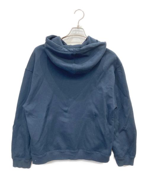 VALENTINO（ヴァレンティノ）VALENTINO (ヴァレンティノ) VLTN刺繍プルオーバーパーカー ネイビー サイズ:Sの古着・服飾アイテム