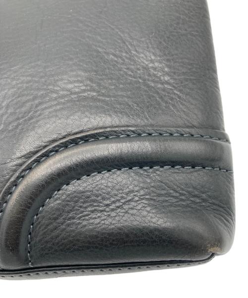 FIVE WOODS（ファイブウッズ）FIVE WOODS (ファイブウッズ) レザーショルダーバッグ ブラック サイズ:表示なしの古着・服飾アイテム