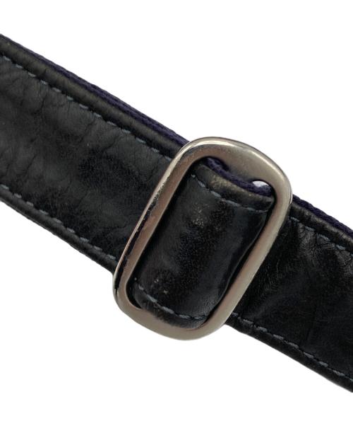 FIVE WOODS（ファイブウッズ）FIVE WOODS (ファイブウッズ) レザーショルダーバッグ ブラック サイズ:表示なしの古着・服飾アイテム