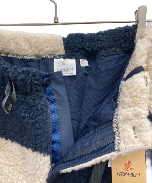 GRAMICCI（グラミチ）GRAMICCI (グラミチ) CHECKERED SHERPA PANT（チェッカード　シェルパパンツ） ベージュ×ネイビー サイズ:M 未使用品の古着・服飾アイテム