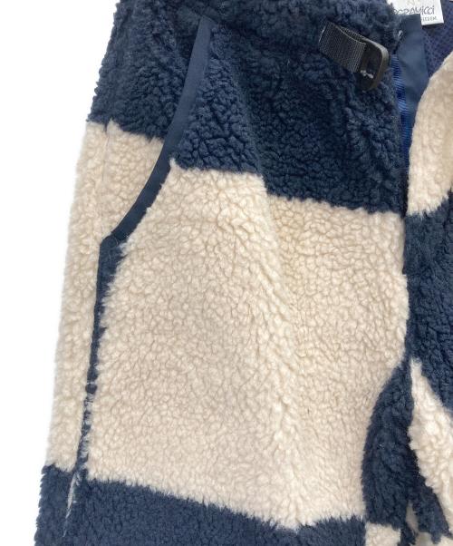 GRAMICCI（グラミチ）GRAMICCI (グラミチ) CHECKERED SHERPA PANT（チェッカード　シェルパパンツ） ベージュ×ネイビー サイズ:M 未使用品の古着・服飾アイテム