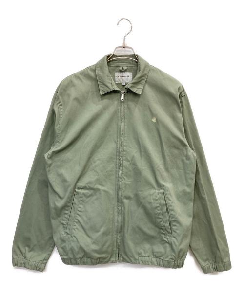 Carhartt WIP（カーハート ワークインプログレス）Carhartt WIP (カーハート ワークインプログレス) MADISON JACKET（マディソンジャケット） グリーン サイズ:XLの古着・服飾アイテム