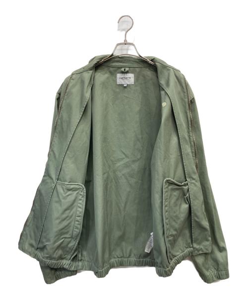 Carhartt WIP（カーハート ワークインプログレス）Carhartt WIP (カーハート ワークインプログレス) MADISON JACKET（マディソンジャケット） グリーン サイズ:XLの古着・服飾アイテム
