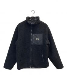 stussy（ステューシー）の古着「Sherpa Jacket（シェルパジャケット）」｜ブラック