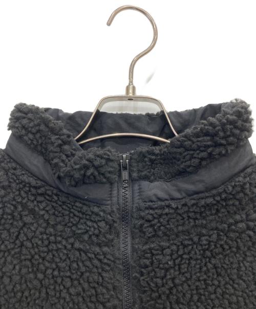 stussy（ステューシー）stussy (ステューシー) Sherpa Jacket（シェルパジャケット） ブラック サイズ:Mの古着・服飾アイテム